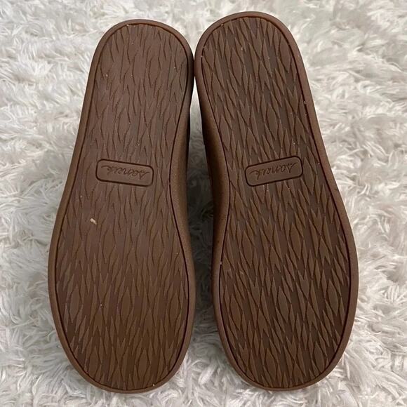 Sanuk Nice Bootah Lx Tan Tobacco / Vintage Rainbow Ankle Bootie Size 7 Womens - Picture 4 of 10